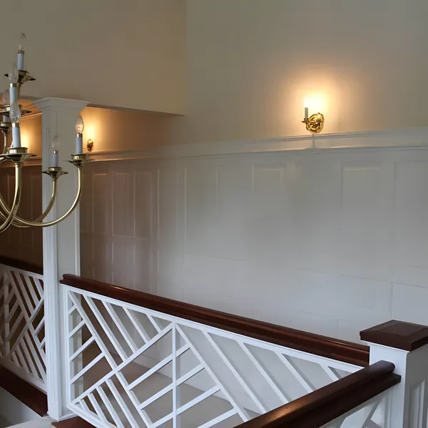 Custom architectural features and built-ins in a Dublin, OH home remodel