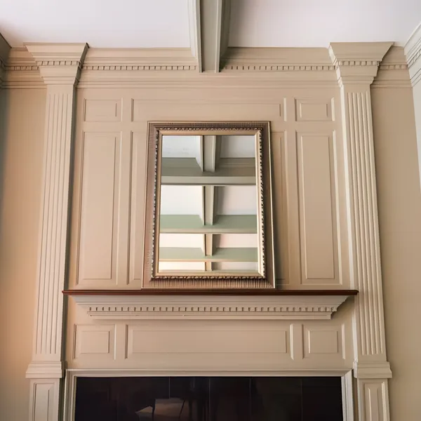 Custom architectural features in a Dublin, OH room addition