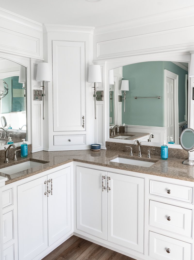 custom bathroom remodel for a Powell, Ohio area home