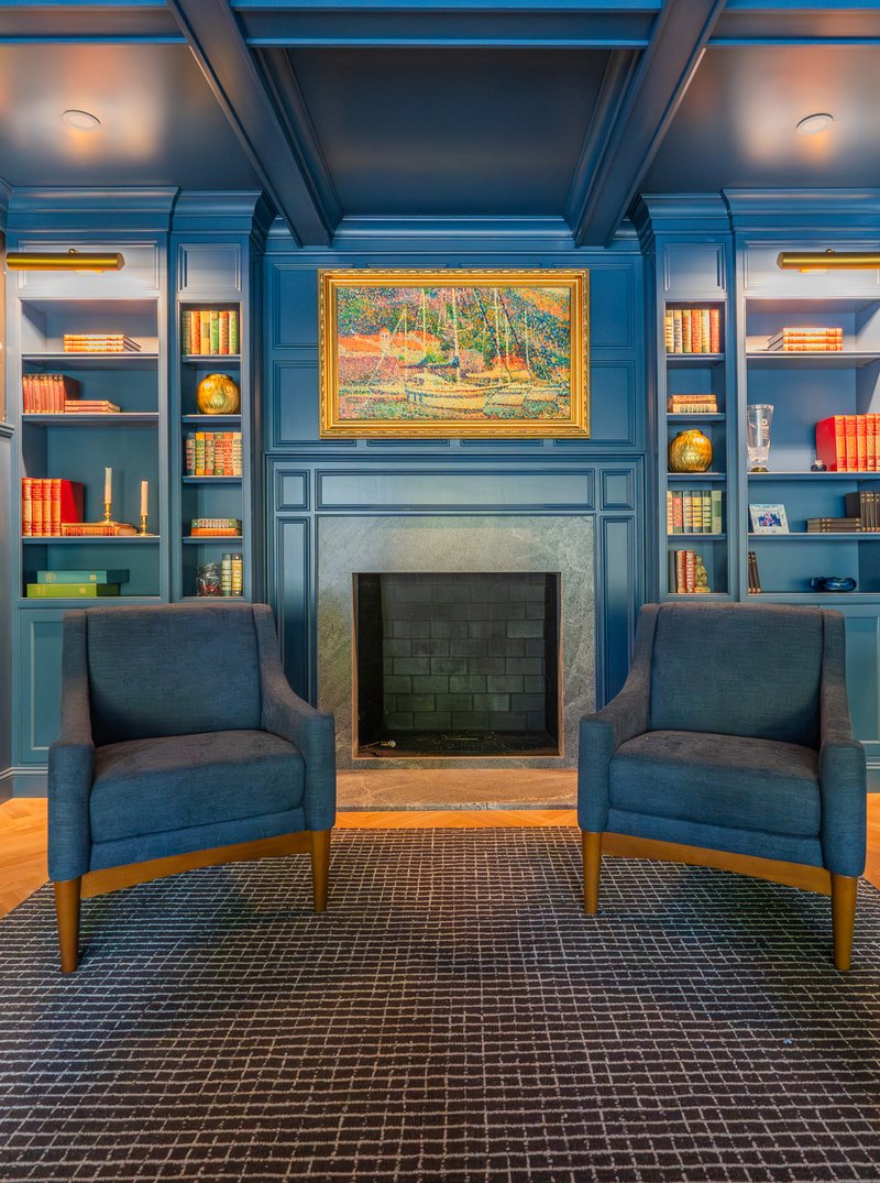 custom entertainment center for a Dublin, Ohio area home