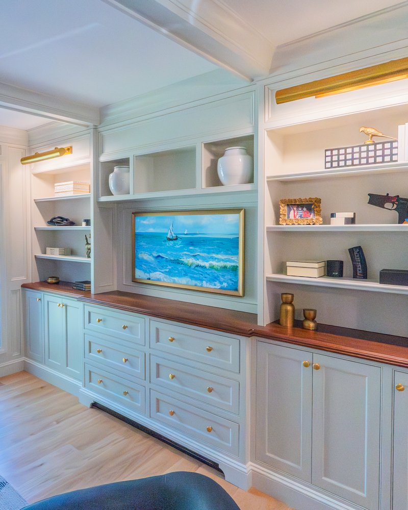 custom entertainment center