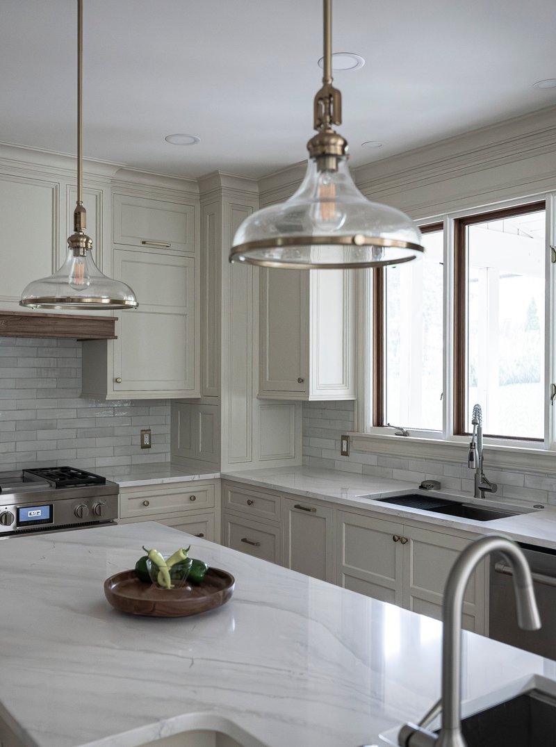 Finished custom kitchen remodel in Central Ohio