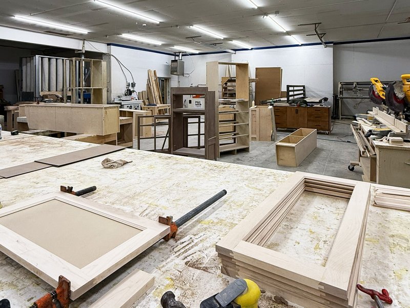 Custom cabinetry manufacturing